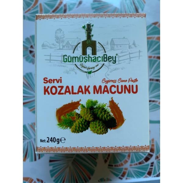 Gümüşhacı Bey Servi Kozalak Macunu 240 gr – Katkısız, Doğal, Geleneksel Üretim